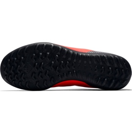 Calzado de fútbol Nike Mercurial Vapor X 12 Club Gs CR7 Tf Jr AJ3106 600 multicolor rojo 6