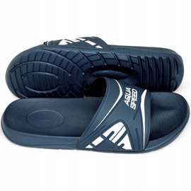 Pantuflas de piscina para hombre Aqua-Speed ​​Dakota, col.10 azul marino 2