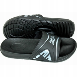 Zapatillas de piscina para hombre Aqua-Speed ​​Dakota, col.7 negro 2