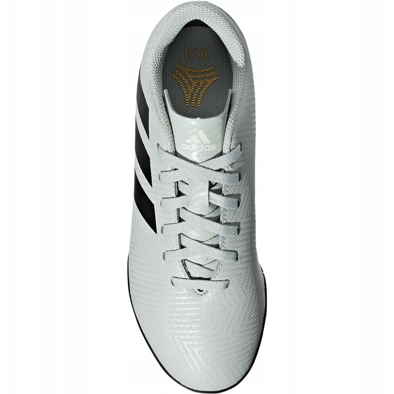 Botas de fútbol adidas Nemeziz Tango 18.4 Tf Jr DB2380 multicolor gris 1