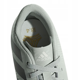 Botas de fútbol adidas Nemeziz Tango 18.4 Tf Jr DB2380 multicolor gris 3