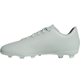 Las botas de fútbol adidas Nemeziz 18.4 FxG Jr DB2356 multicolor gris 2