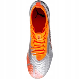 Botas de fútbol Puma One 1 Syn Fg Ag 104722 01 naranja 2