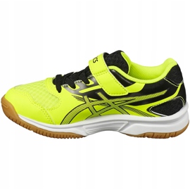 Zapatillas de voleibol Asics Upcourt 2 Ps C735Y 0795 para niños amarillo 2