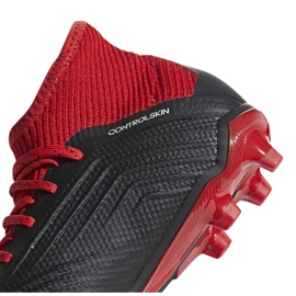 Botas de fútbol adidas Predator 18.3 Fg Jr DB2318 negro negro 4