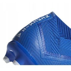 Las botas de fútbol adidas Nemeziz 18.3 Fg Jr DB2351 multicolor azul 6