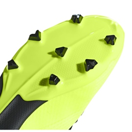 Botas de fútbol adidas X 18.3 Fg Jr DB2418 multicolor verde 5