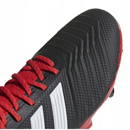 Botas de fútbol adidas Predator 18.3 Fg Jr DB2318 negro negro 3