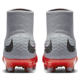 Calzado de fútbol Nike Hypervenom 3 Academy Df Fg AQ9217 600 multicolor plata 4