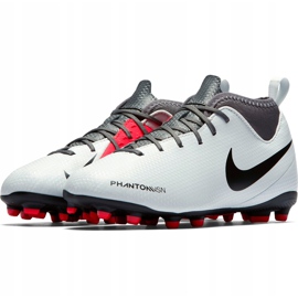 Zapatillas de fútbol Nike Phantom Vsn Club Df Fg Mg Jr AO3288 060 multicolor blanco 3