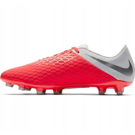 Calzado de fútbol Nike Hypervenom 3 Academy Fg AJ4120 600 rojo 2