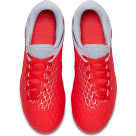 Calzado de fútbol Nike Hypervenom 3 Academy Fg Jr AJ4119 600 rojo rojo 1