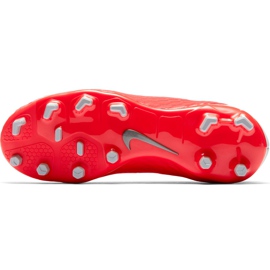 Calzado de fútbol Nike Hypervenom 3 Academy Fg Jr AJ4119 600 rojo rojo 6