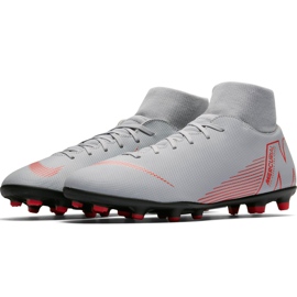 Zapatos de fútbol Nike Mercurial Superfly 6 Club Mg AH7363060 multicolor gris 3