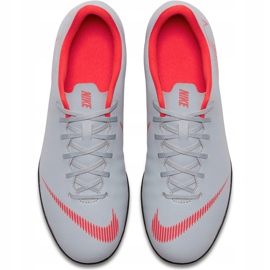 Zapatillas de fútbol Nike Mercurial Vapor X 12 Club Ic Jr AH7354 060 multicolor gris 1