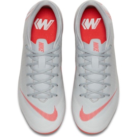 Zapatos de fútbol Nike Mercurial Vapor 12 Academy Mg Jr AH7347060 multicolor plata 1