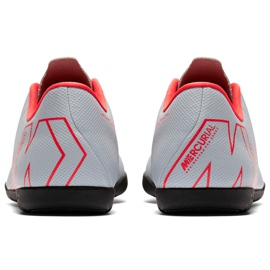 Zapatillas de fútbol Nike Mercurial Vapor X 12 Club Ic Jr AH7354 060 multicolor gris 4