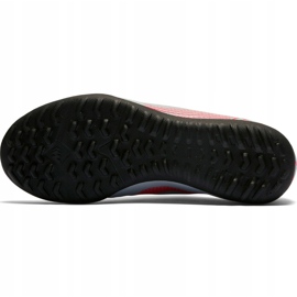 Zapatos de fútbol Nike Mercurial Vapor X 12 Club Tf Jr AH7355 060 multicolor gris 5