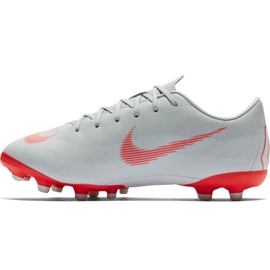 Zapatos de fútbol Nike Mercurial Vapor 12 Academy Mg Jr AH7347060 multicolor plata 2