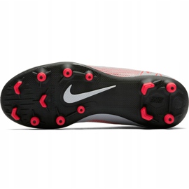 Zapatos de fútbol Nike Mercurial Superfly 6 Club Mg Jr AH7339 060 blanco gris 5
