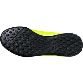 Las botas de fútbol adidas X Tango 18.4 Tf Jr DB2435 amarillo amarillo 3