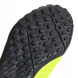 Las botas de fútbol adidas X Tango 18.4 Tf Jr DB2435 amarillo amarillo 6