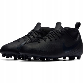 Zapatillas de fútbol Nike Phantom Vsn Club Df Fg Jr AO3288 001 multicolor negro 3