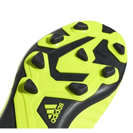 Botas de fútbol adidas X 18.4 FxG Jr DB2420 amarillo amarillo 5