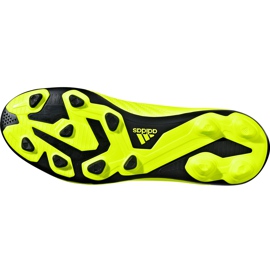 Botas de fútbol adidas X 18.4 FxG Jr DB2420 amarillo amarillo 6