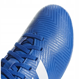 Botas de fútbol adidas Nemeziz 18.4 FxG Jr DB2357 multicolor azul 3