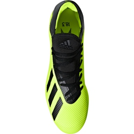 Botas de fútbol adidas X 18.3 Fg DB2183 amarillo amarillo 1