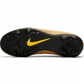 Zapatos de fútbol Nike Mercurial Vapor 12 Club Neymar Gs Mg Jr AO9472 710 multicolor amarillo 5