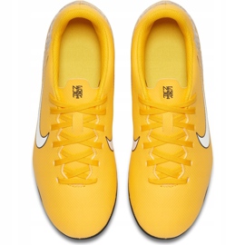 Zapatos de fútbol Nike Mercurial Vapor 12 Club Neymar Gs Mg Jr AO9472 710 multicolor amarillo 1