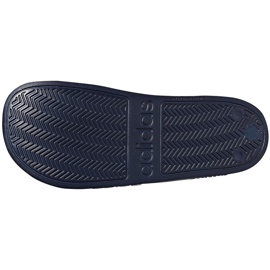 Zapatillas Adidas Adilette Shower azul marino AQ1703 blanco 4