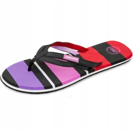 Zapatillas de piscina para mujer Aqua-Speed ​​Marina 07 negro rojo rosado 5