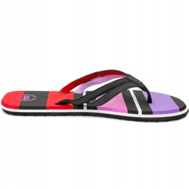 Zapatillas de piscina para mujer Aqua-Speed ​​Marina 07 negro rojo rosado 3