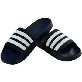 Zapatillas Adidas Adilette Shower azul marino AQ1703 blanco 1