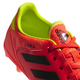 Botas de fútbol adidas Copa 18.2 Fg DB2444 rojo 3