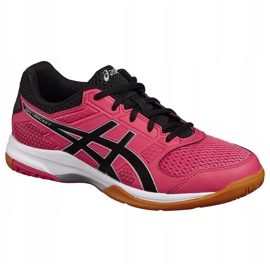 Zapatillas de voleibol Asics Gel-Rocket 8 B756Y 1990 para mujer rosado 3