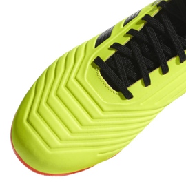 Botas de fútbol adidas Predator 18.3 Fg Jr DB2319 multicolor amarillo 3