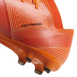 Botas de fútbol adidas Nemeziz 18.2 Fg DA9580 multicolor naranja 4