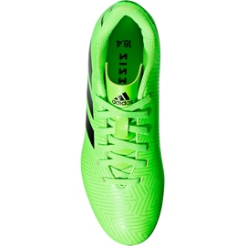 Botas de fútbol adidas Nemeziz Messi 18.4 FxG Jr DB2371 verde 1