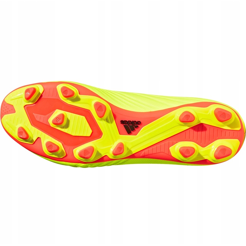 Botas de fútbol adidas Predator 18.4 FxG DB2005 multicolor amarillo 1