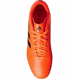 Botas de fútbol adidas Nemeziz 18.4 FxG DA9594 multicolor naranja 1