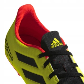 Botas de fútbol adidas Predator 18.4 FxG DB2005 multicolor amarillo 3