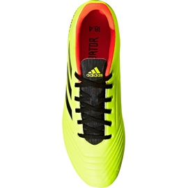 Botas de fútbol adidas Predator 18.4 FxG DB2005 multicolor amarillo 2