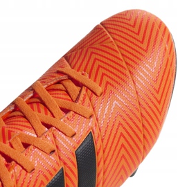 Botas de fútbol adidas Nemeziz 18.4 FxG DA9594 multicolor naranja 2
