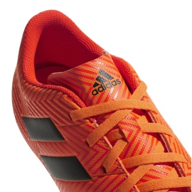 Botas de fútbol adidas Nemeziz 18.4 FxG DA9594 multicolor naranja 3