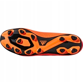Botas de fútbol adidas Nemeziz 18.4 FxG DA9594 multicolor naranja 4
