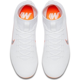 Zapatillas de fútbol Nike Mercurial Superfly 6 Academy Mg Jr AH7337 107 multicolor blanco 1